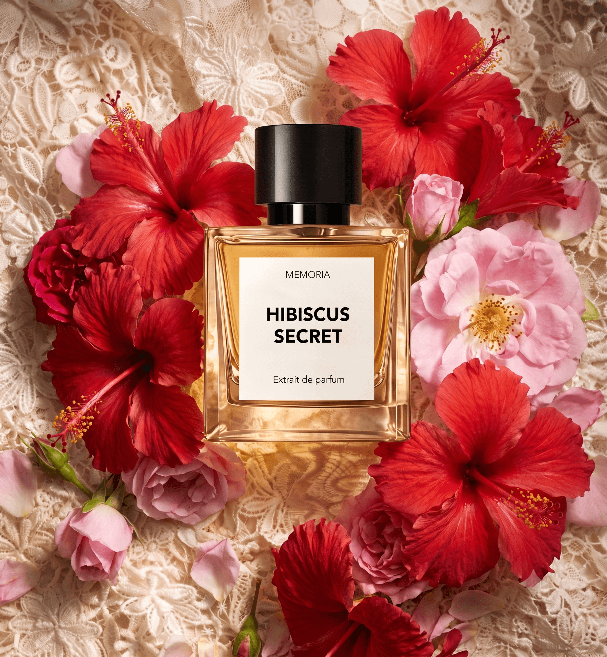 Floral solaire et charnel de Hibiscus Secret